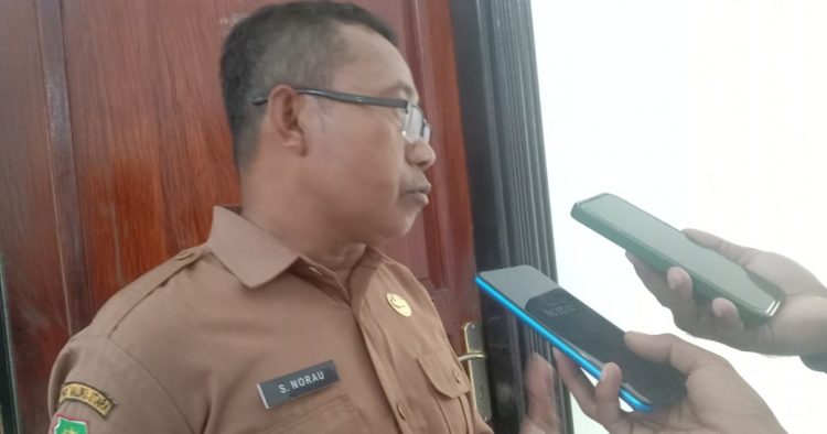 Kepala Dinas Kelautan dan Perikanan Kepsul, Sahlan Norau