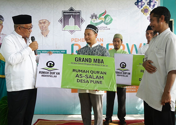 Peresmian rumah Quran Oleh Wali kota Tidore