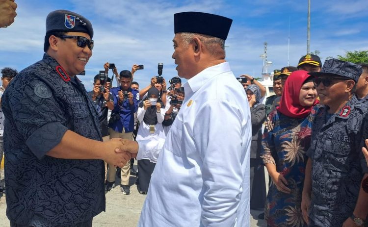 Kuker Kepala BNN RI ke Kota Tidore Kepulauan Disambut Acara Adat