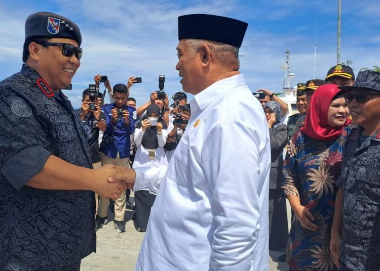 Kuker Kepala BNN RI ke Kota Tidore Kepulauan Disambut Acara Adat