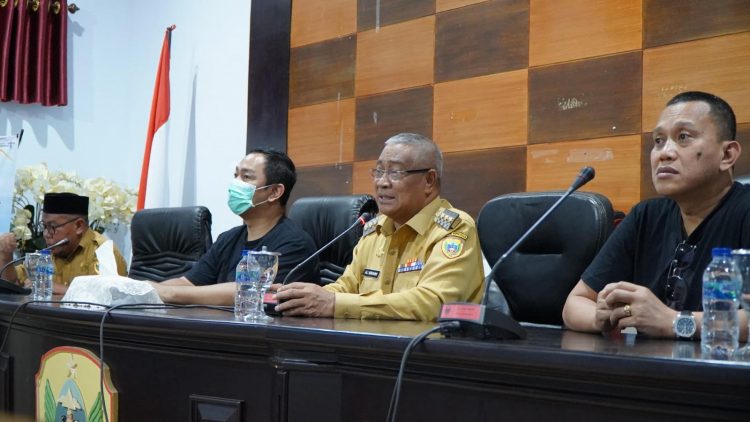 Wali Kota Tidore Terima Kunjungan Kerja Kepala LKPP