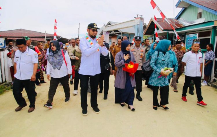 Wakil Bupati Halmahera Selatan Melakukan Grebek Stunting di Kecamatan Zona Obi