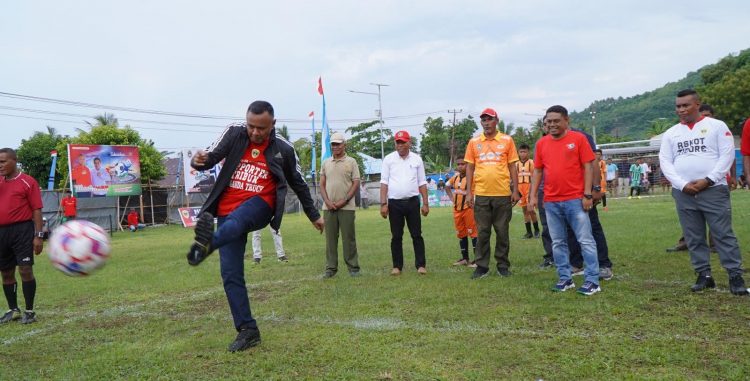 Wakil Wali Kota Tikep Buka Tournament Baiturahman Cup Ke I