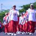 Baju Warna Merah Warnai Lomba Gerak Jalan di Tidore