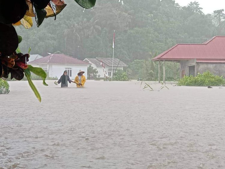 Dua Desa di Halteng Terendam Banjir