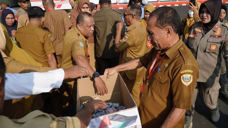 Pemkot Tidore Kumpulkan Rp124 Juta Untuk Palestina