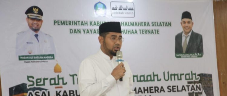 Bupati Halsel Bassam Kasuba Sambut 40 Jamaah Umroh