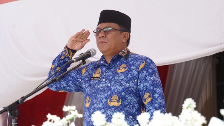 Sekda Kota Tikep Pimpin Upacara KORPRI