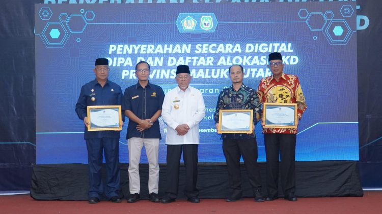 Pemkot Tidore Sabet 3 Penghargaan Satu Penghargaan Bidang Keuangan