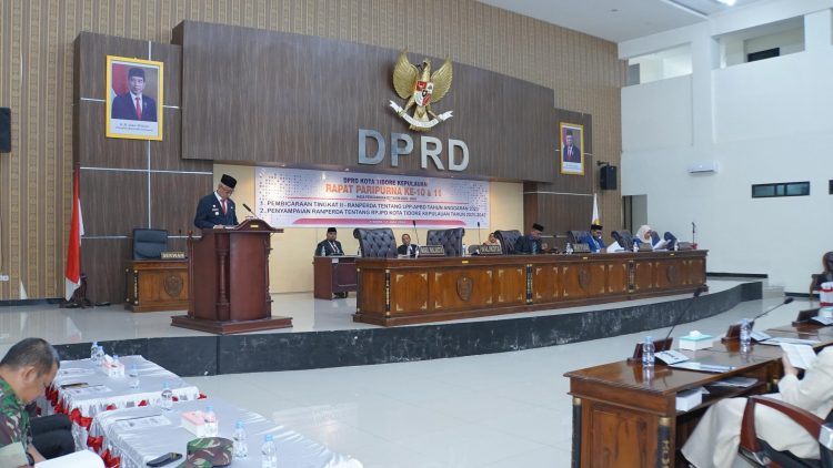 Capt Ali Sampaikan Ranperda RPJPD ke DPRD