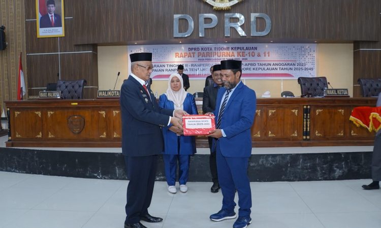 Pertanggungjawaban APBD Pemkot Tidore Disetujui DPRD