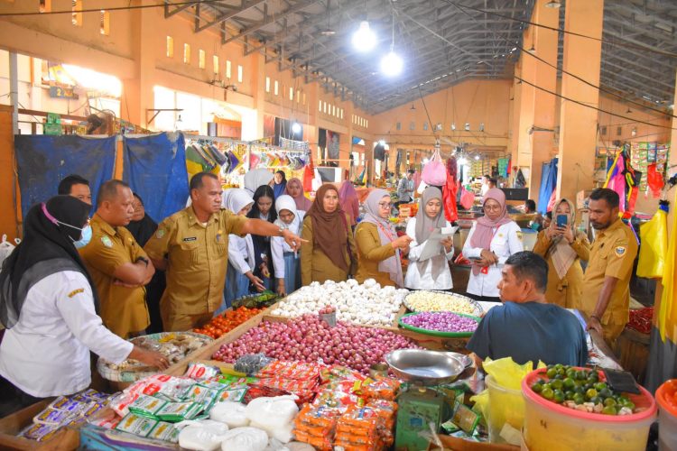 Staf Ahli Bidang Ekonomi Pimpin Sidak Pasar