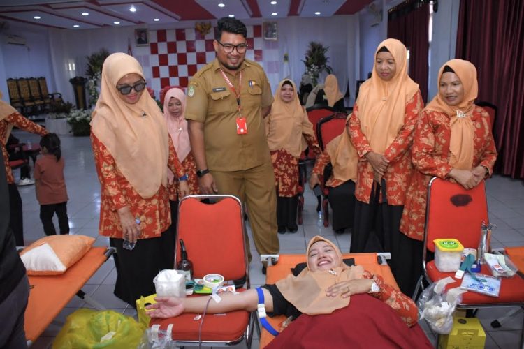 Gelar Donor, Dinkes Hanya Dapat 46 Kantong Darah